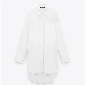 NWT Zara Oversized Dressed Shirt